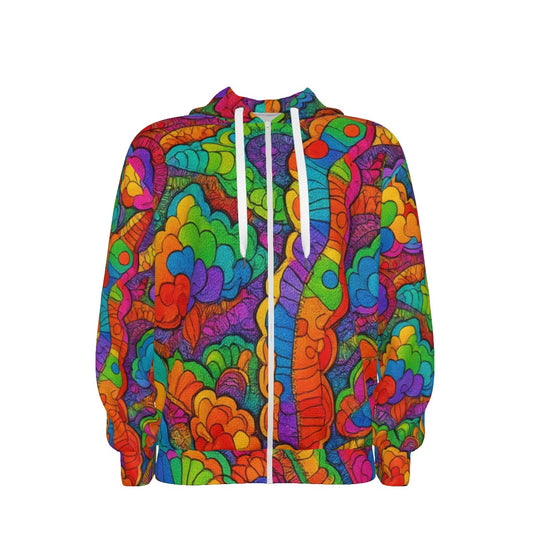 Unisex Zip Hooded Sweatshirt