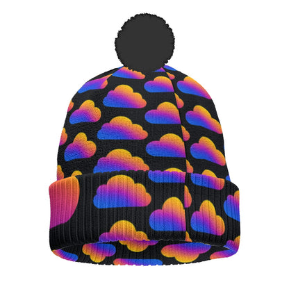 Unisex Knitted Hat With Pom-Pom