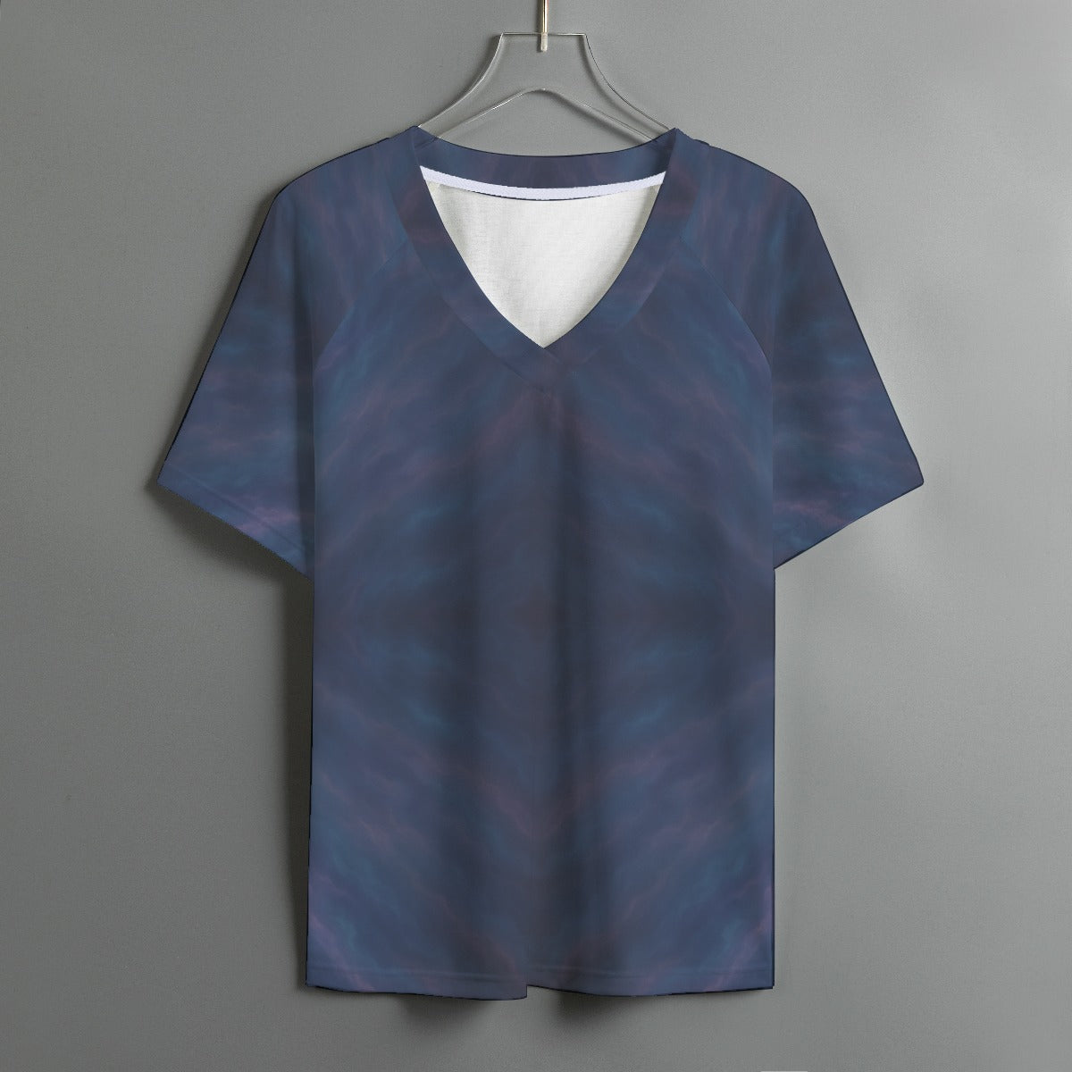 Women's V-neck T-shirt With Short Sleeve