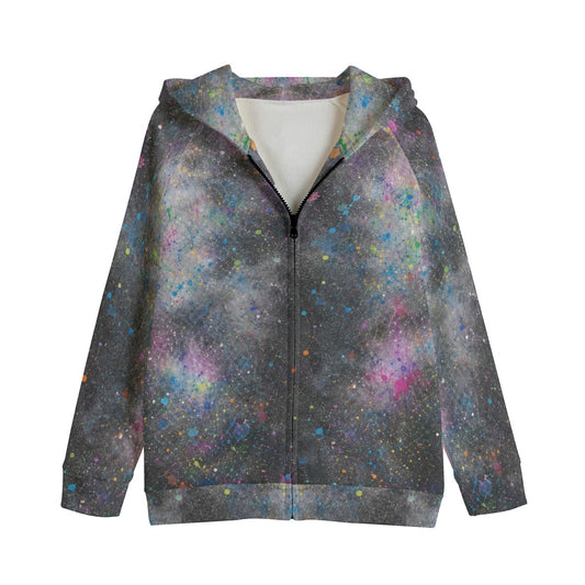 Children’s Zip-Up Raglan-Sleeve Hoodie | 310 GSM Cotton - view 1