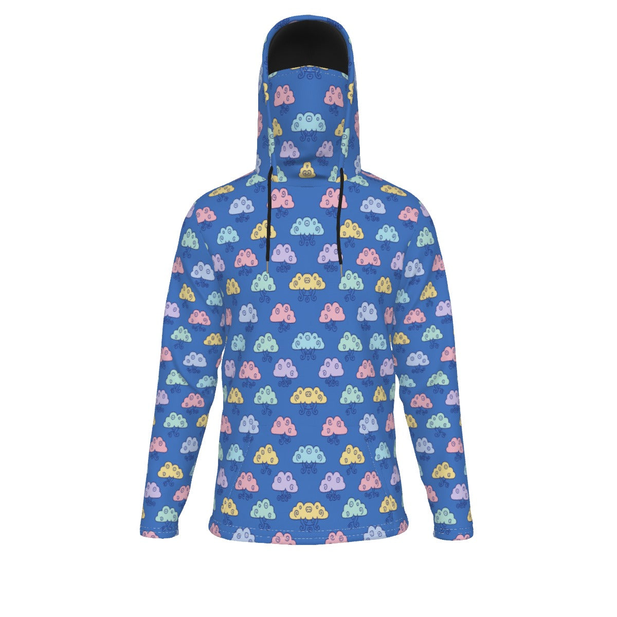 Men's Pullover Hoodie With Mask - view 1