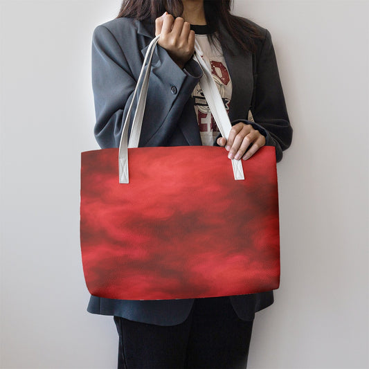 Unisex Stylish PU Leather Tote Bag