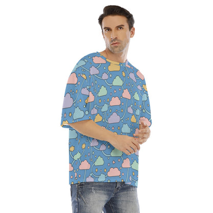 Men's Drop Shoulder T-shirt With Short Sleeve