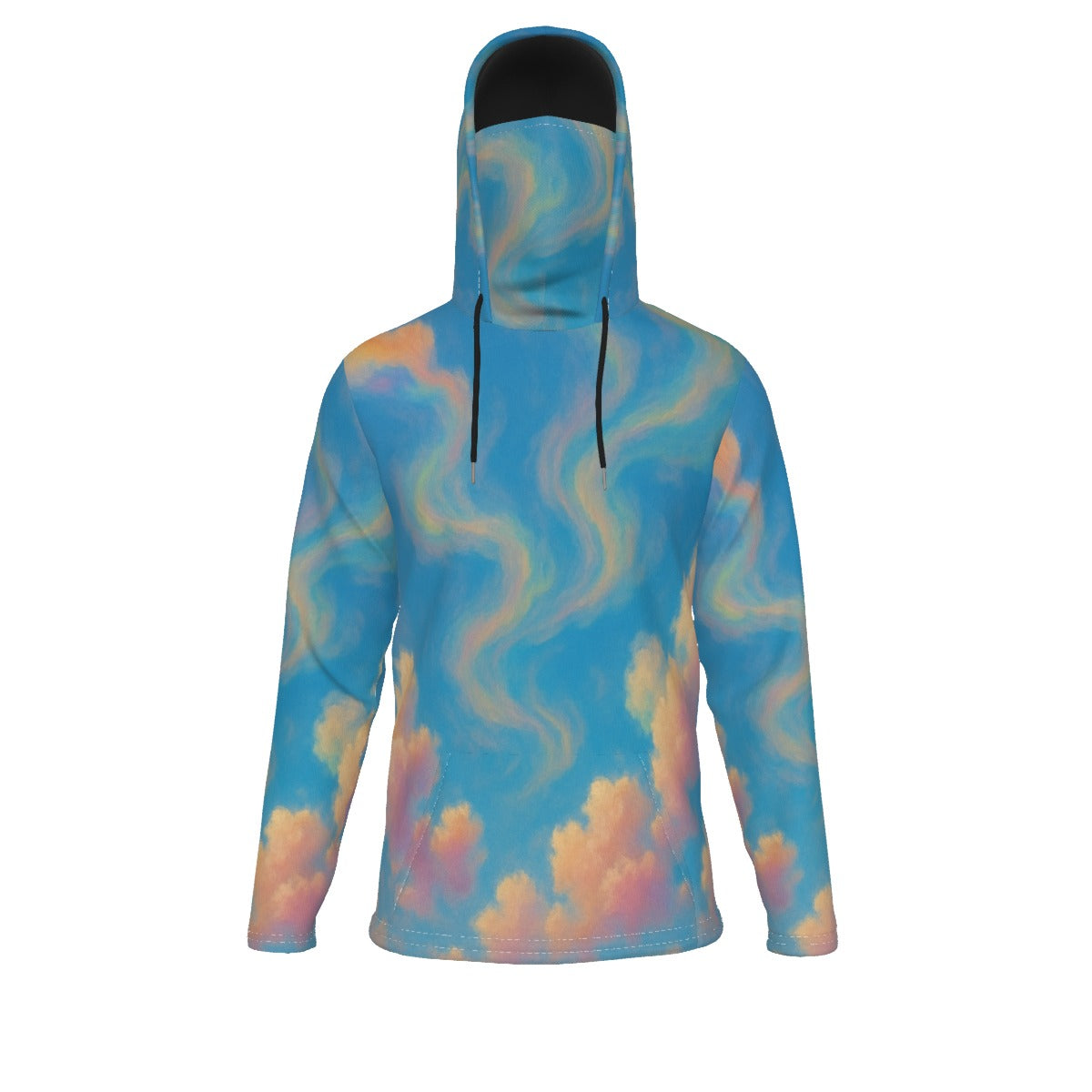 Men's Pullover Hoodie With Mask - view 1