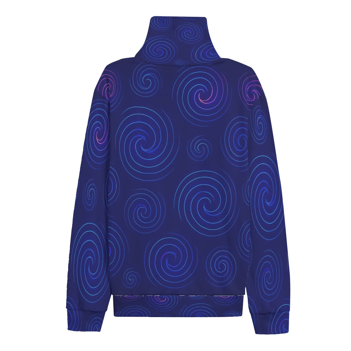 Unisex Turtleneck Knitted Fleece Sweater