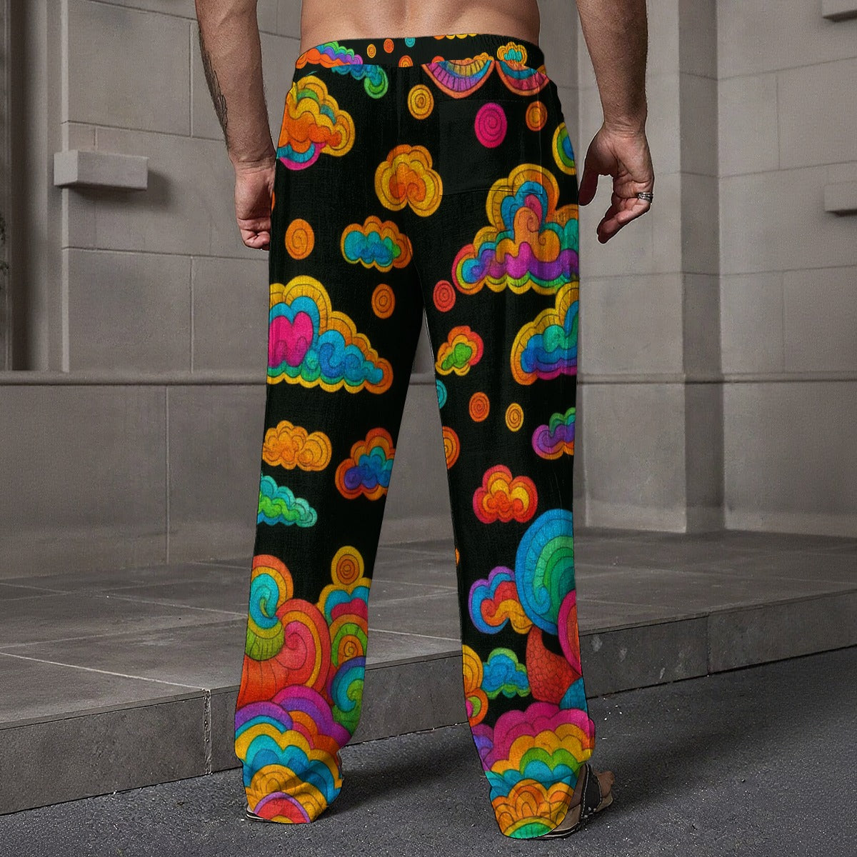 Men's Loose Casual Pants With Pocket