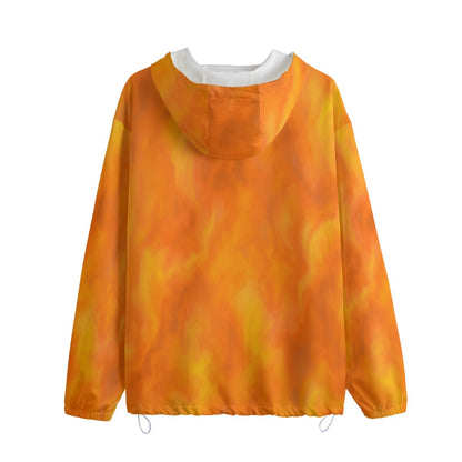 Unisex Pullover Jacket With Zipper Closure