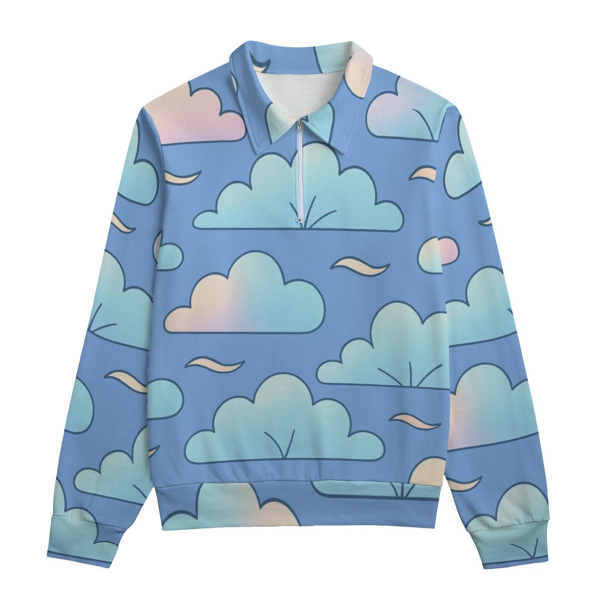Unisex Lapel Sweatshirt | 310GSM Cotton