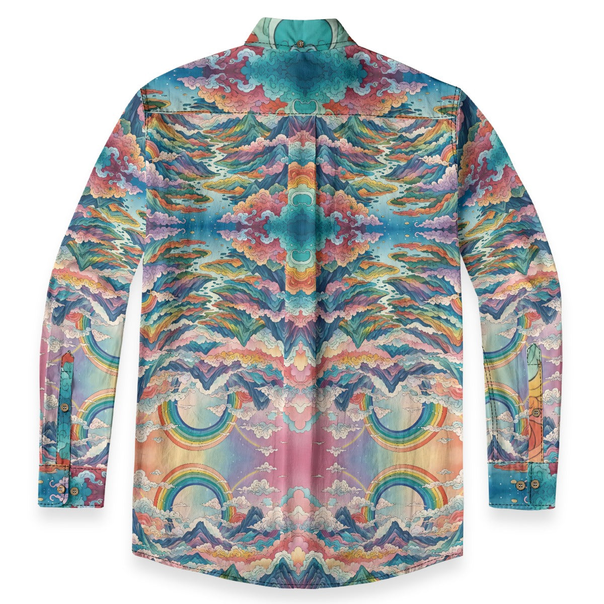 Men's Casual Lapel Long Sleeve Shirt|125GSM Cotton