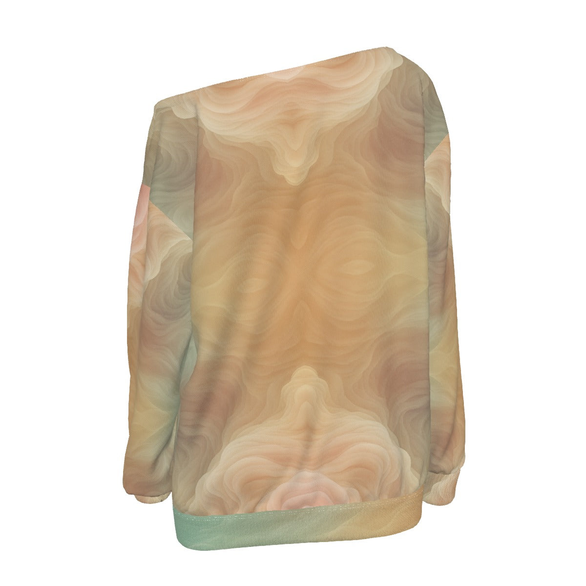 Women's Off-Shoulder Sweatshirt