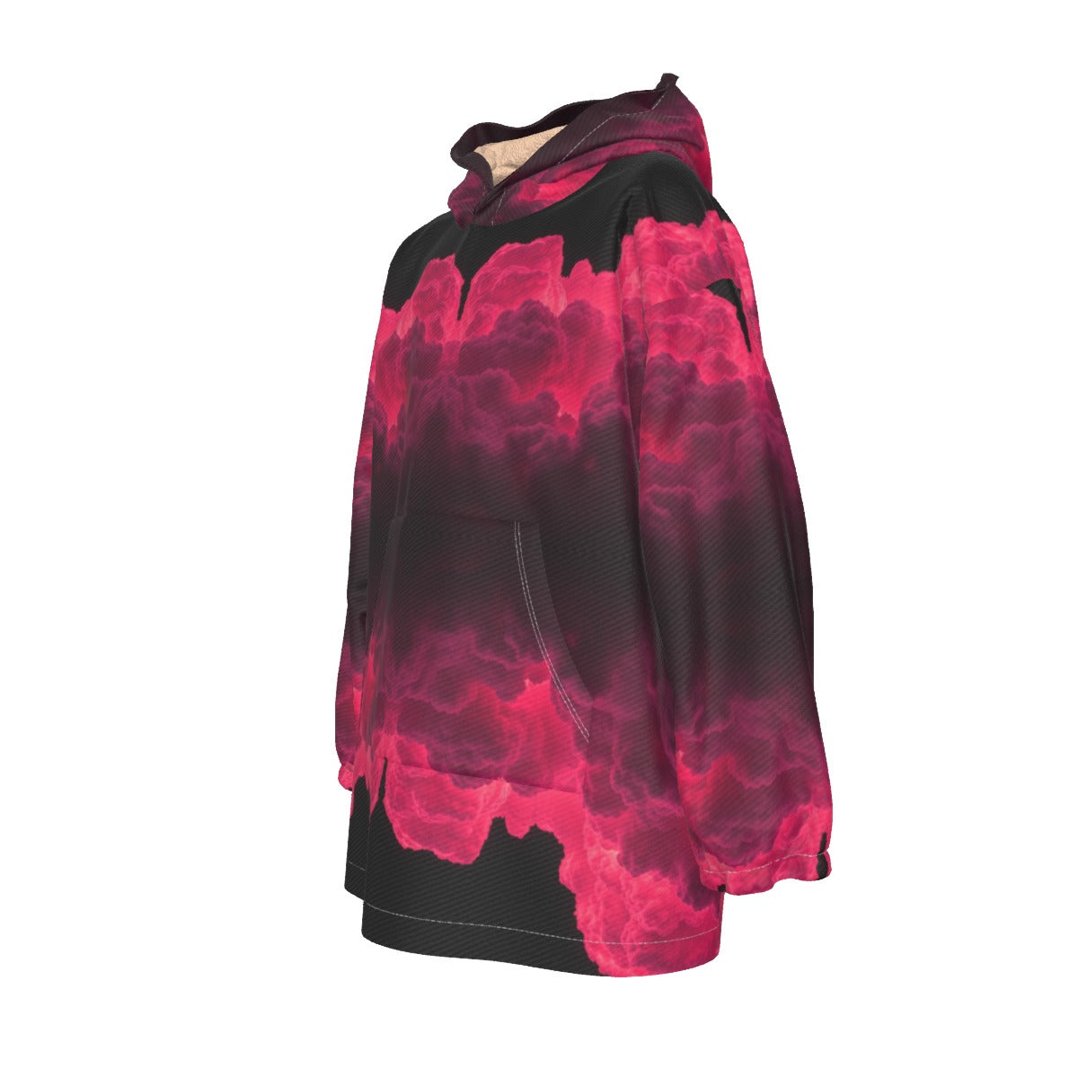 Unisex Kid's Sherpa Fleece Hoodie Blanket