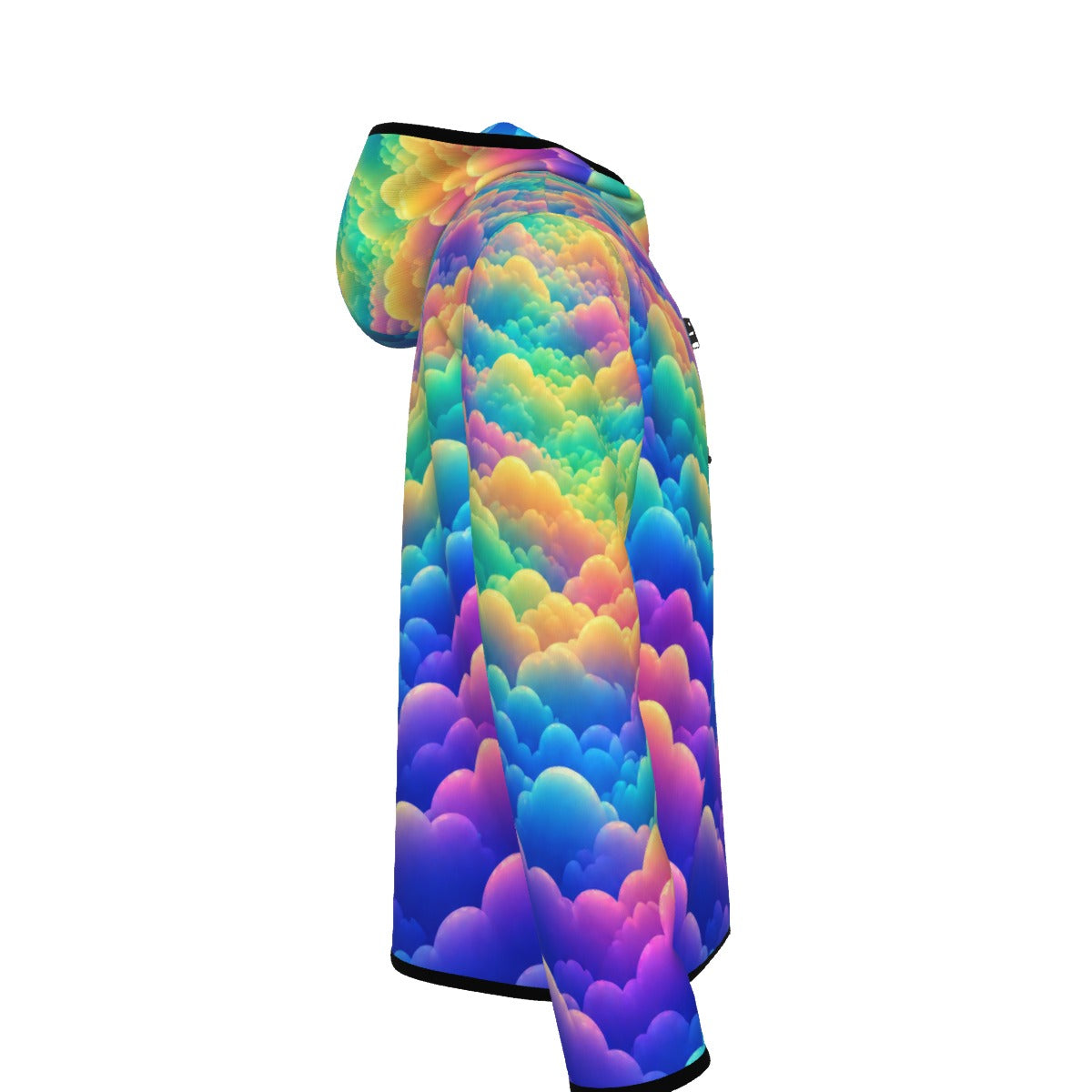 Men's Stylish Hoodie with Thumb Hole Design - view 3