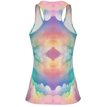 Women's Racer Vest | 190GSM Cotton