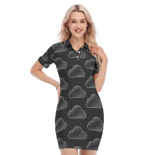Women's Polo Collar Dress