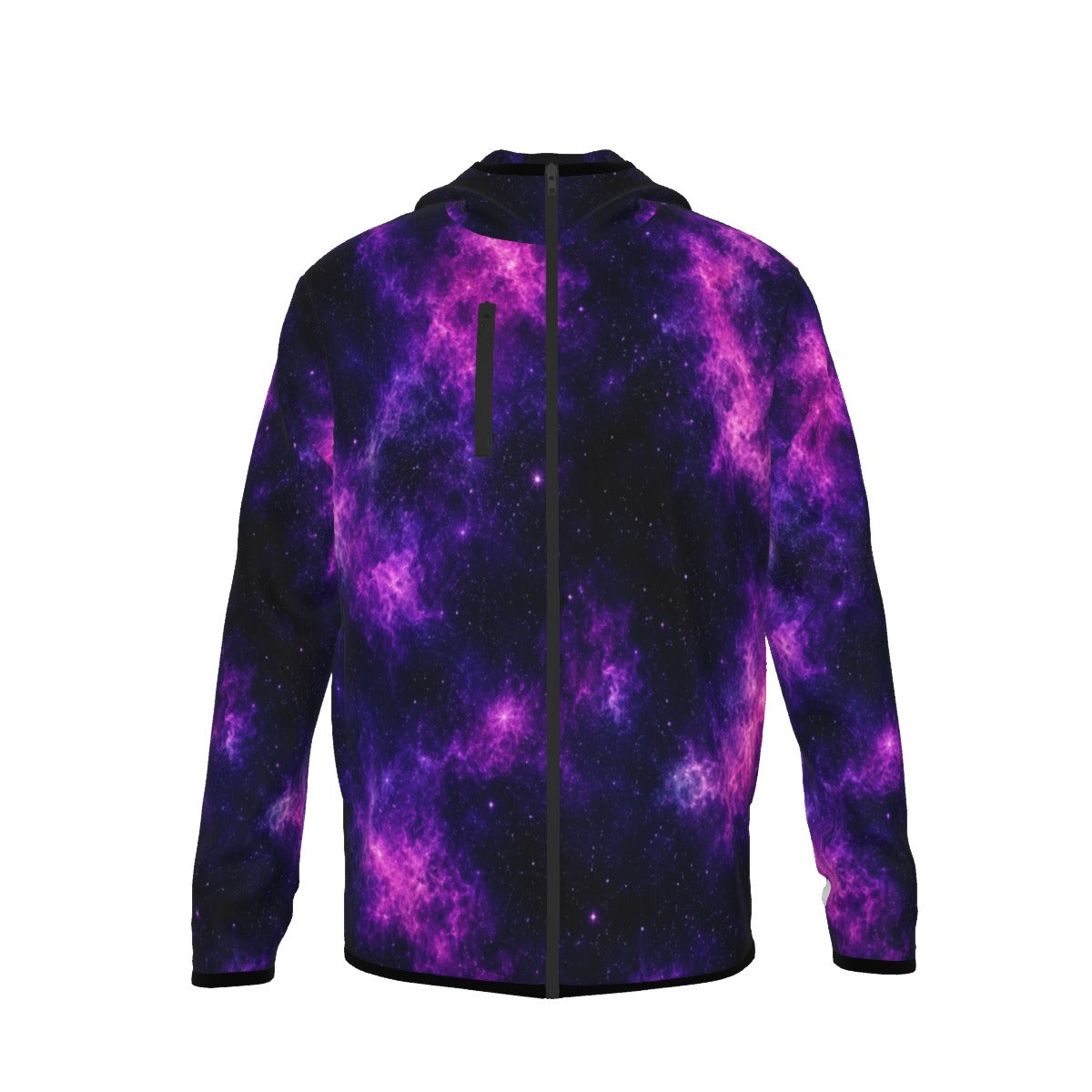 Men's Stylish Hoodie with Thumb Hole Design - view 1