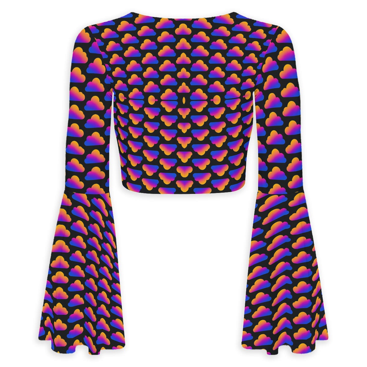 Women's Breathable And Comfortable Top With Bell Sleeve