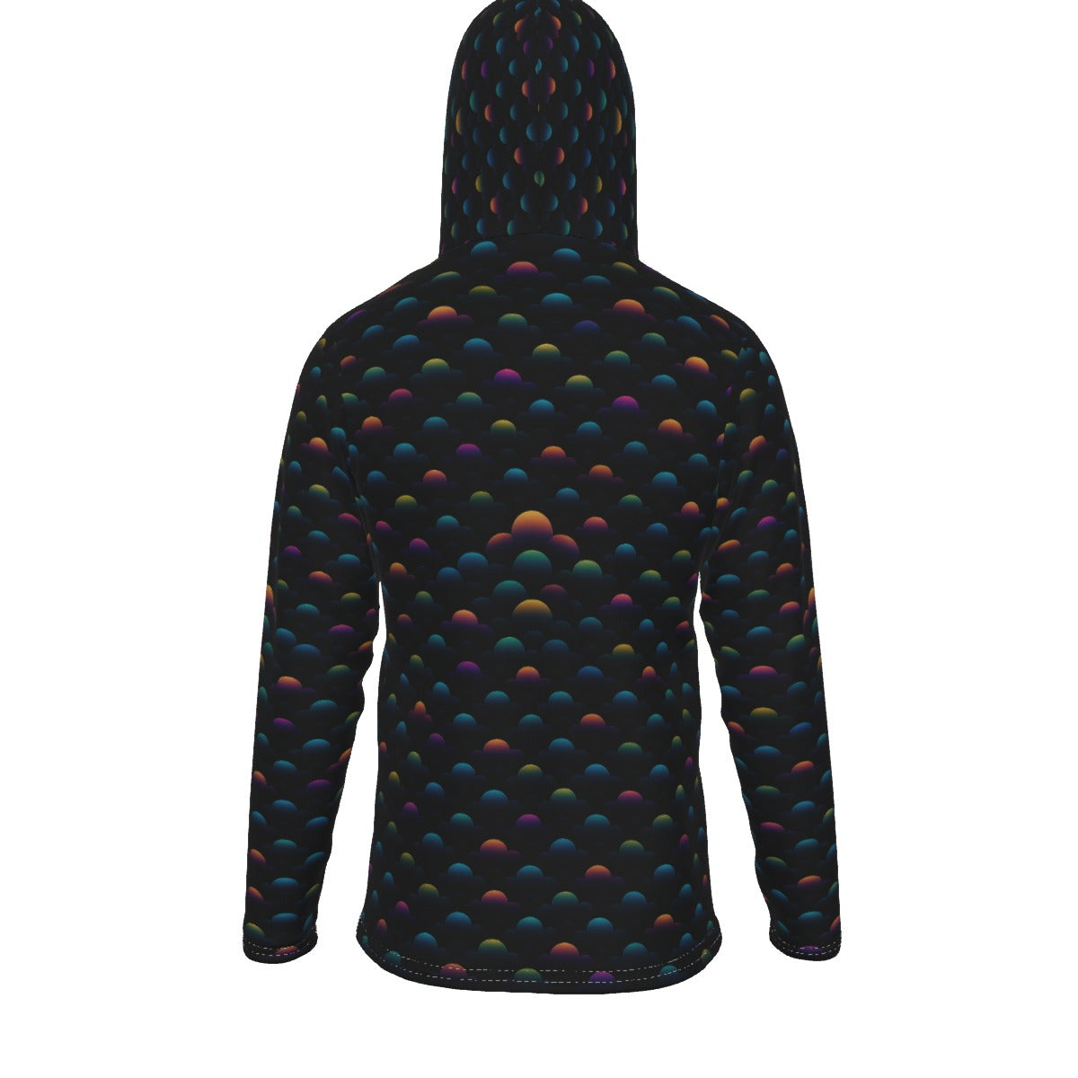 Men's Pullover Hoodie With Mask - view 2