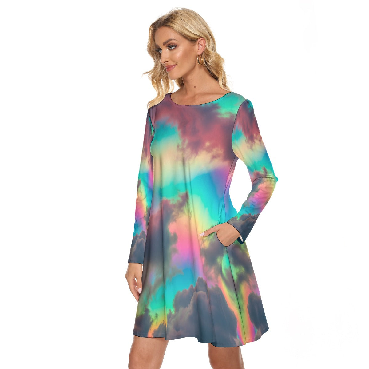 Women's Crew Neck Dress