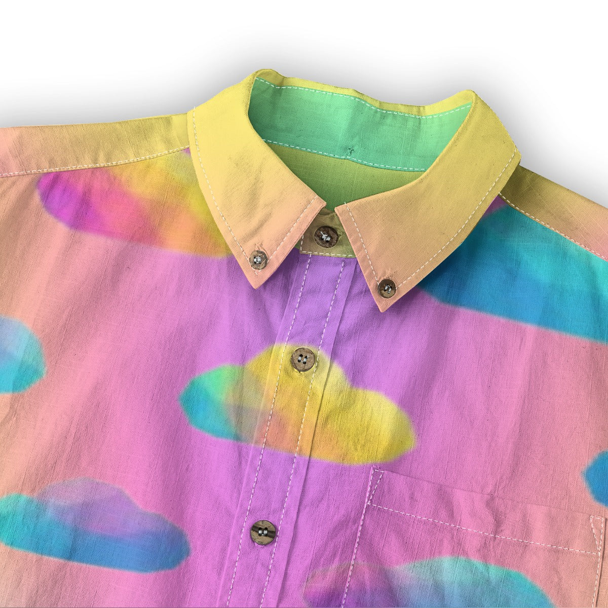 Men's Casual Lapel Long Sleeve Shirt|125GSM Cotton