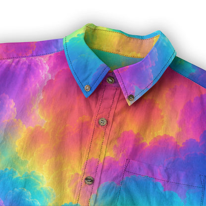 Men's Casual Lapel Long Sleeve Shirt|125GSM Cotton