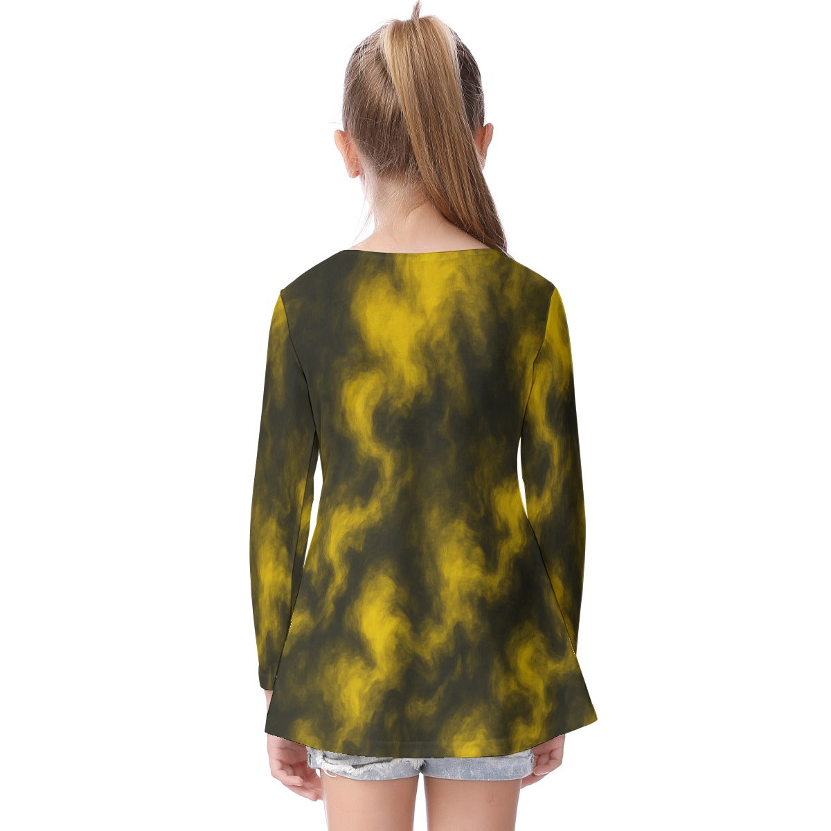 Unisex Kid's Long Sleeve O-neck T-shirt