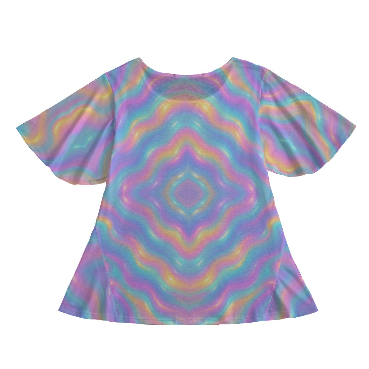 Women's Round Neck T-shirt With Short Sleeve