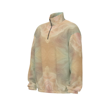 Unisex Turtleneck Zippered Sweatshirt