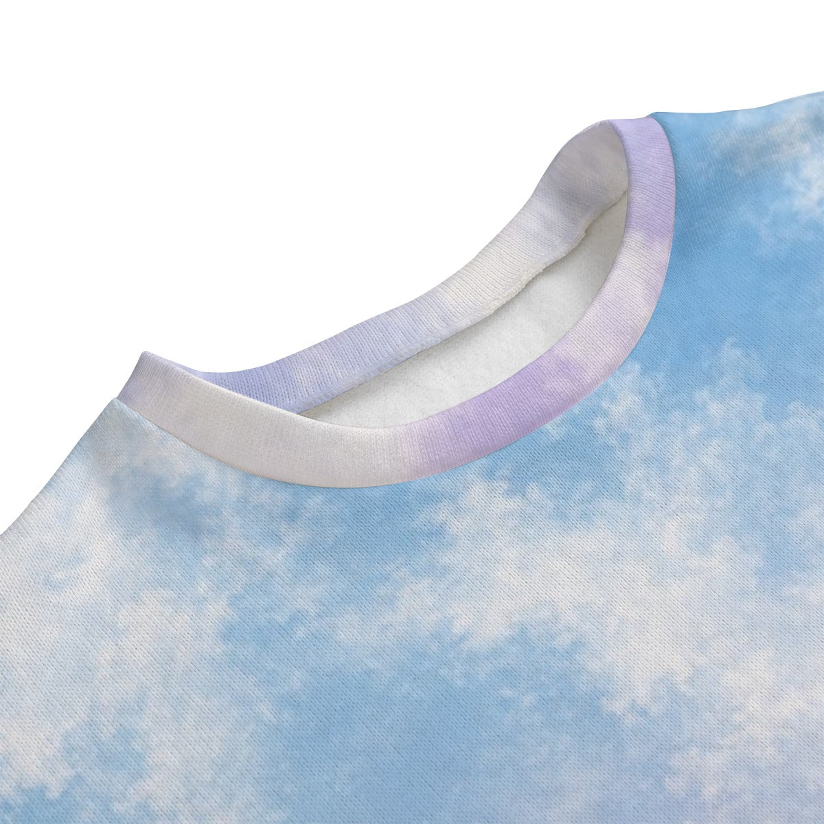 Unisex Drop-shoulder Knitted Fleece Sweater - view 3