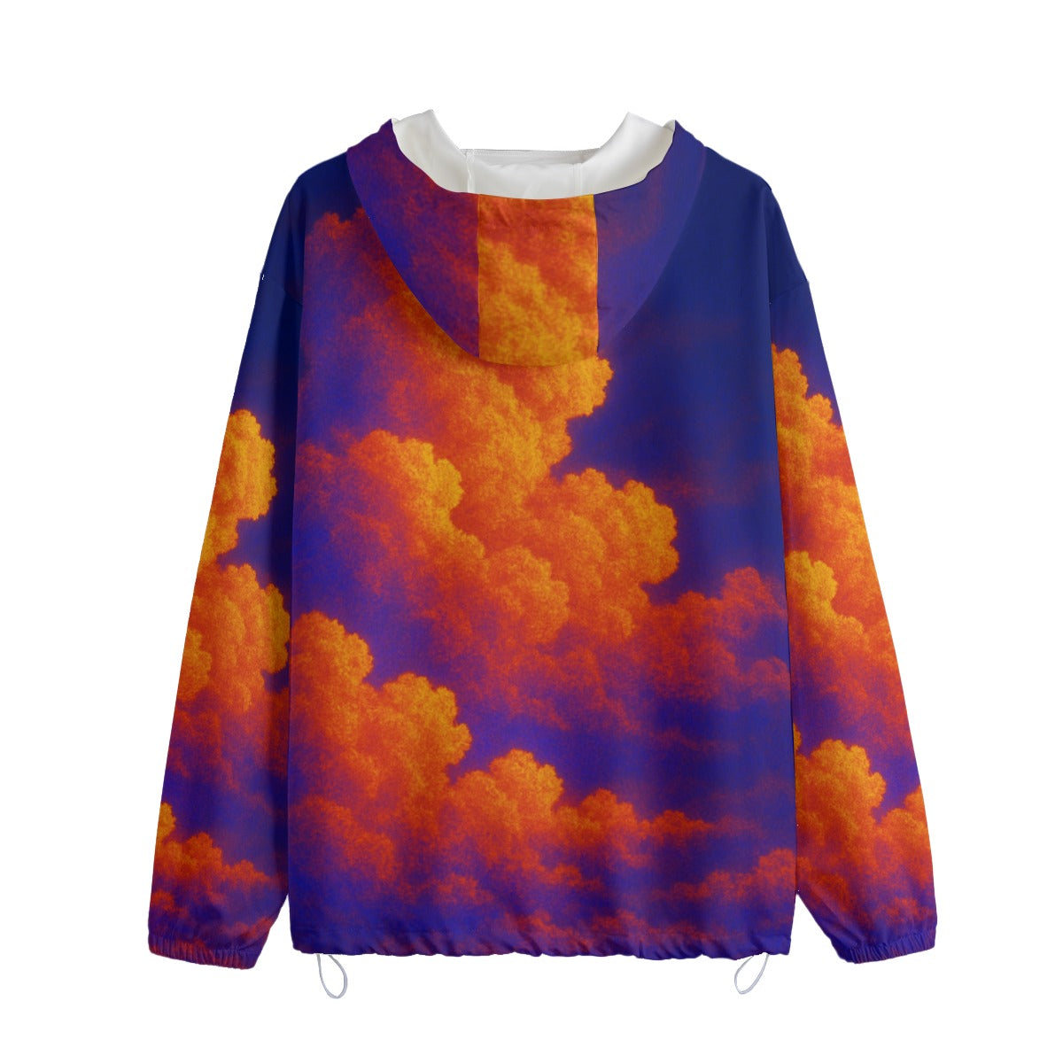 Unisex Pullover Jacket With Zipper Closure