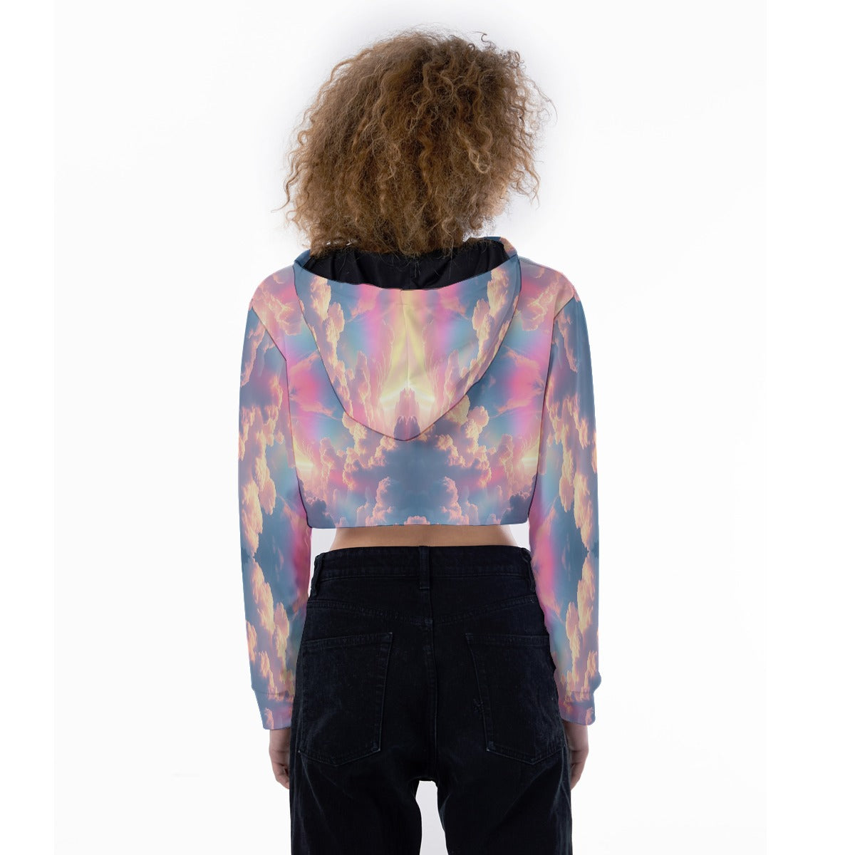 Women's Crop Top Hoodie