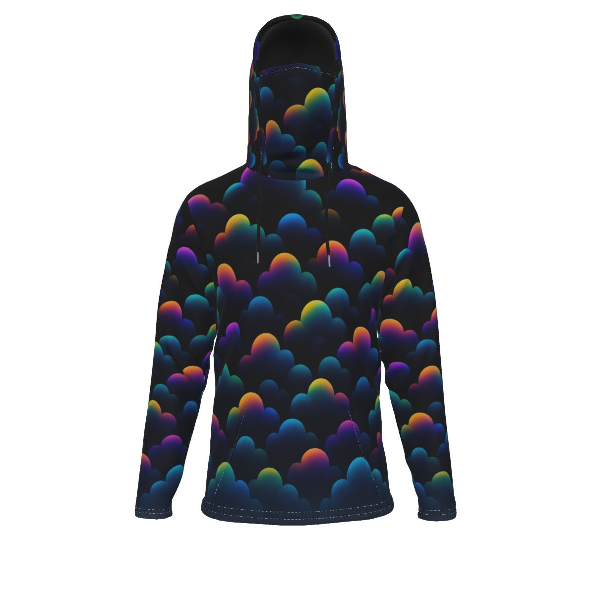 Men's Pullover Hoodie With Mask - view 1