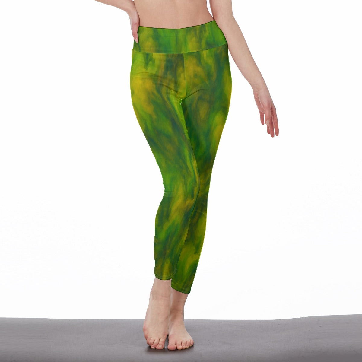 Women's High Waist Leggings | Side Stitch Closure