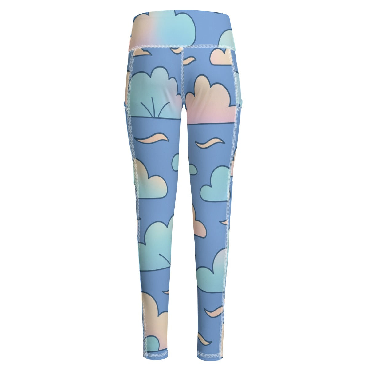 Functional Women's Yoga Leggings With Side Pockets|210GSM