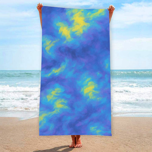 Unisex Adult Beach towel Vertical Style For the USA|320GSM