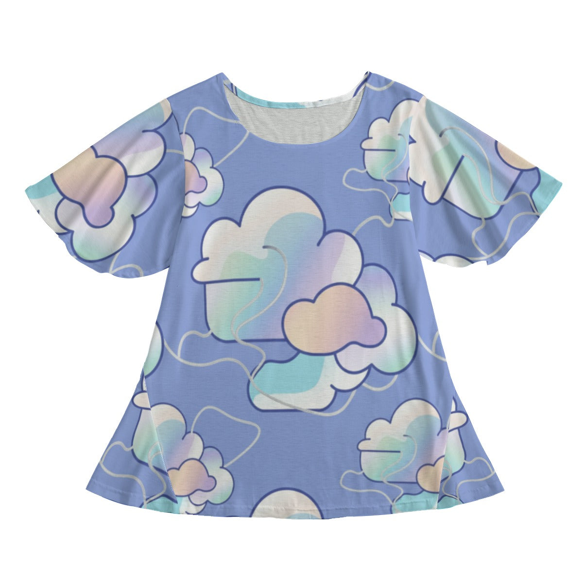 Women's Round Neck T-shirt With Short Sleeve