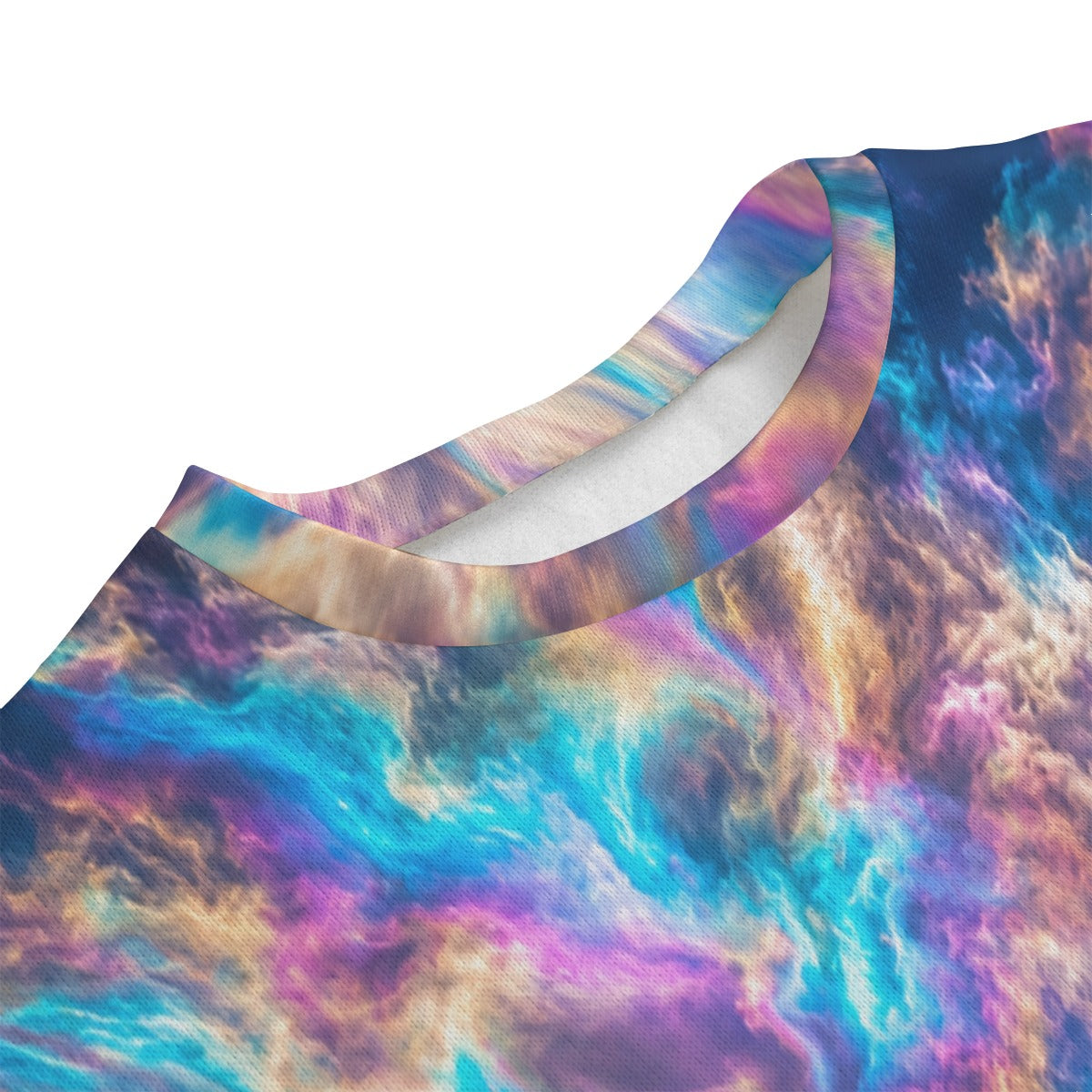 Unisex Drop-shoulder Knitted Fleece Sweater - view 3