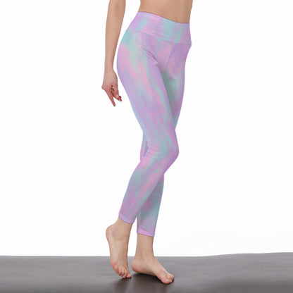 Women's High Waist Leggings | Side Stitch Closure