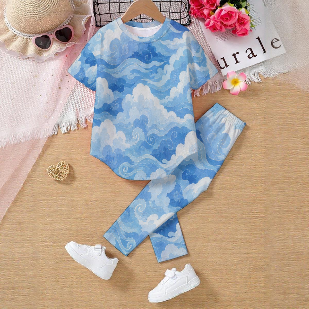 Kids' Casual Top and Pants Set