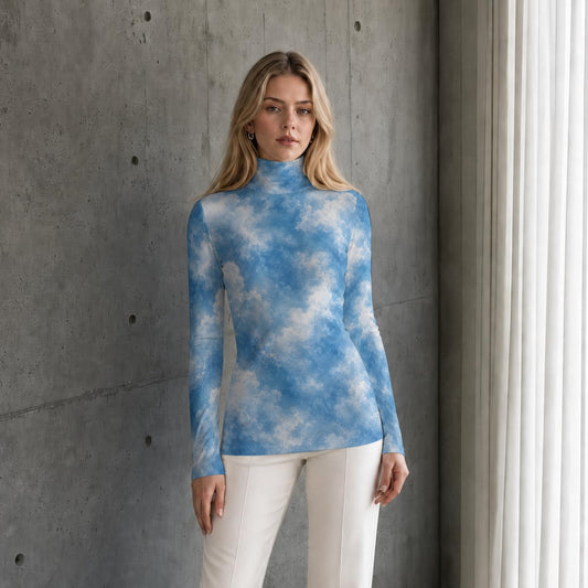 Women’s High-Neck Long-Sleeve Top - view 1
