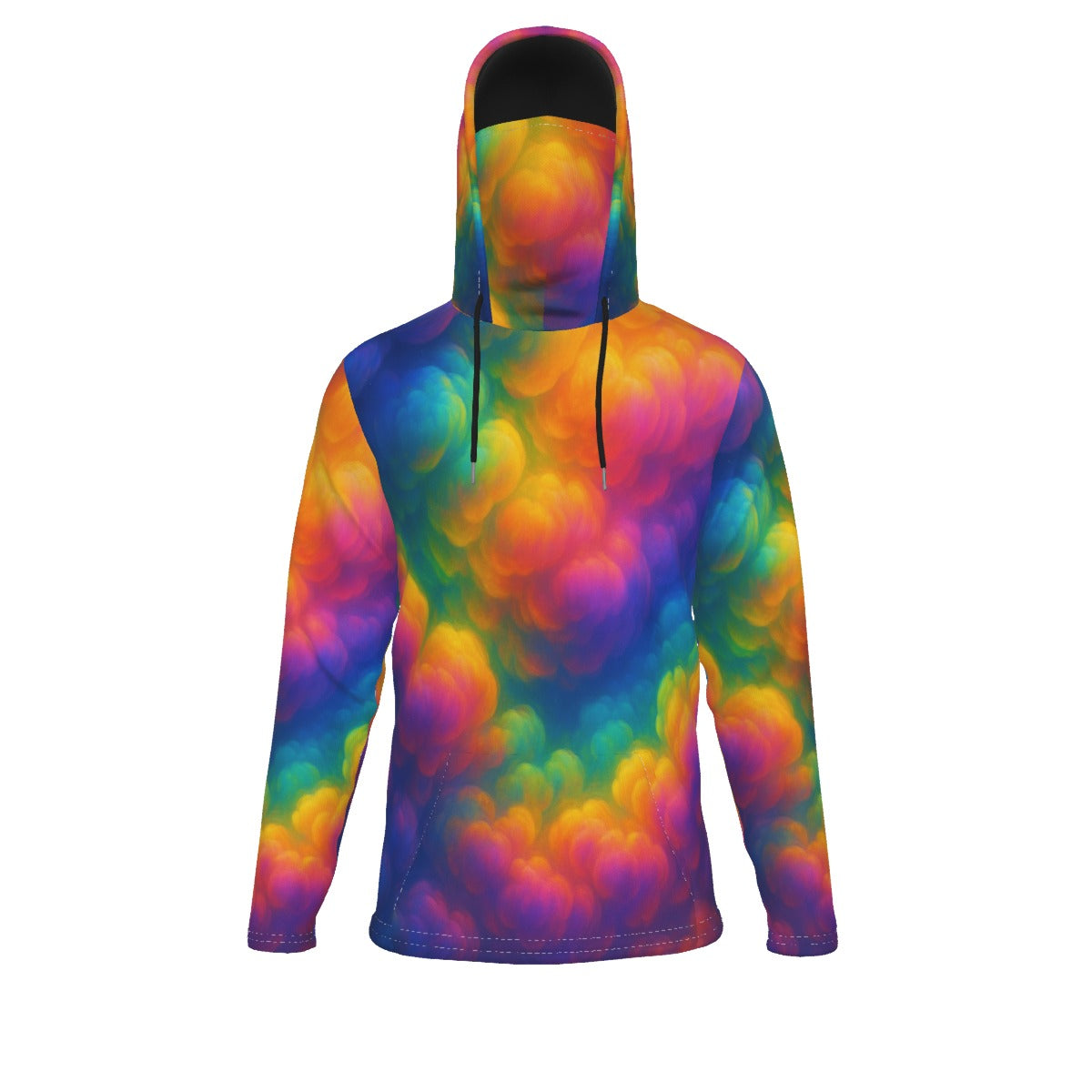 Men's Pullover Hoodie With Mask - view 1
