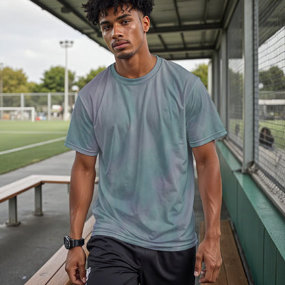 Unisex Drop Shoulder Crew Neck T-Shirt