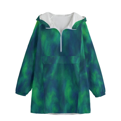 Unisex Windbreaker Long Jacket