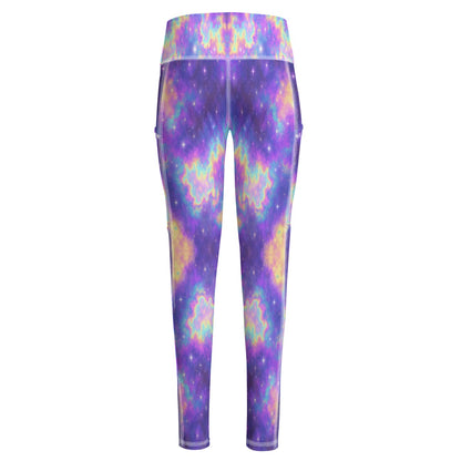 Women's Yoga Leggings With Side Pockets|210GSM