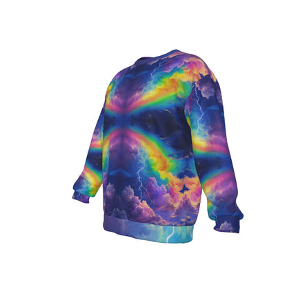 Men's Drop Shoulder Round Neck Long-Sleeved Sweatshirt