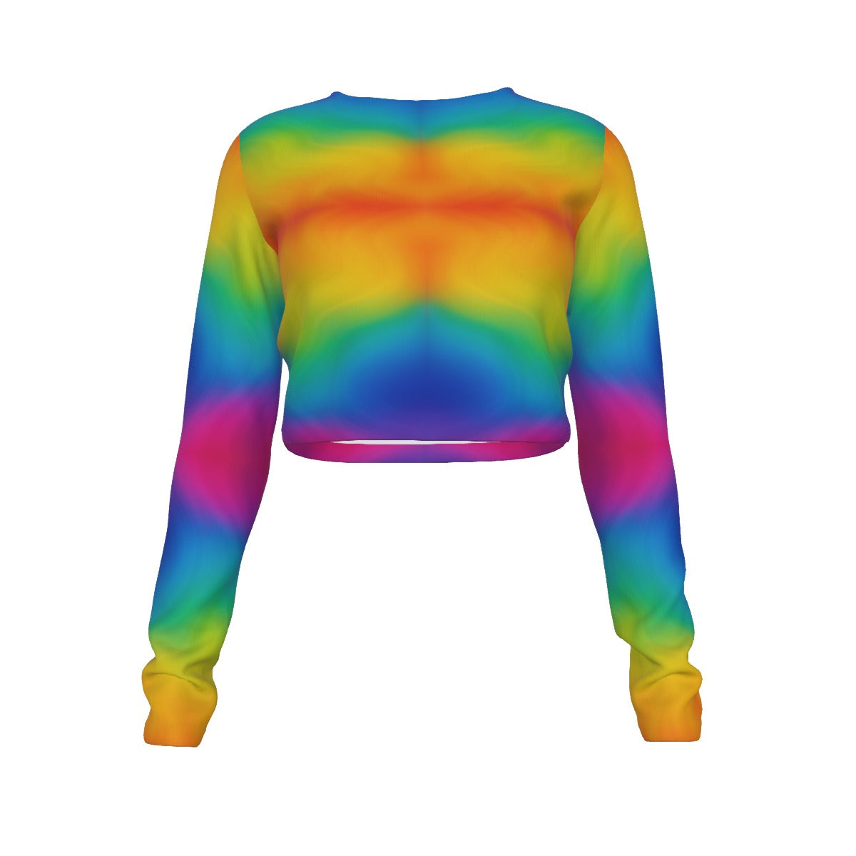 Women's Round Neck Crop Top T-Shirt