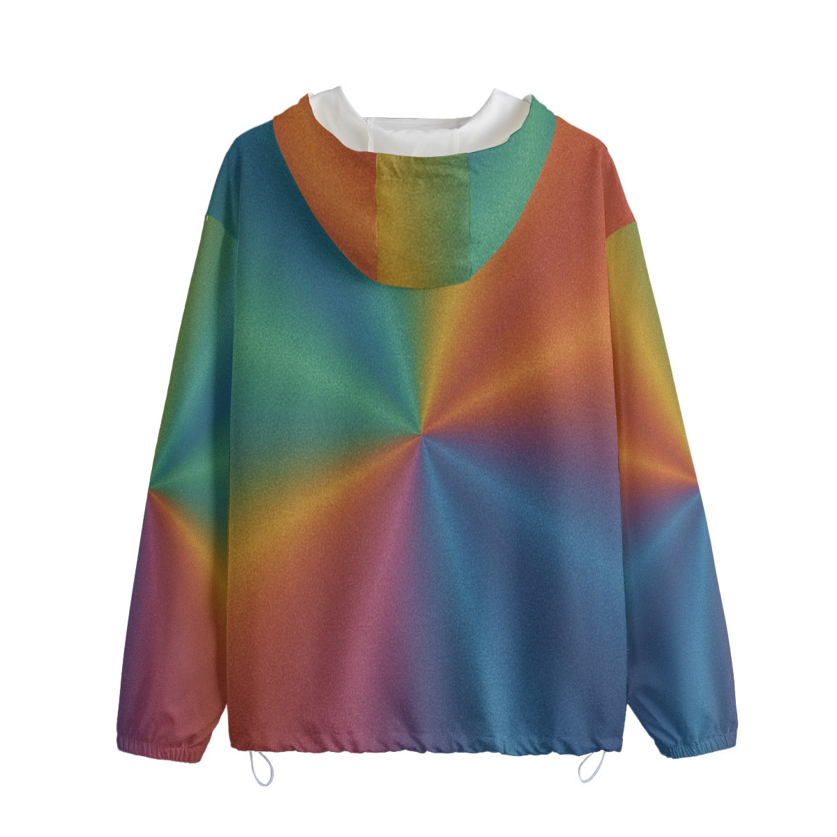 Unisex Pullover Jacket With Zipper Closure