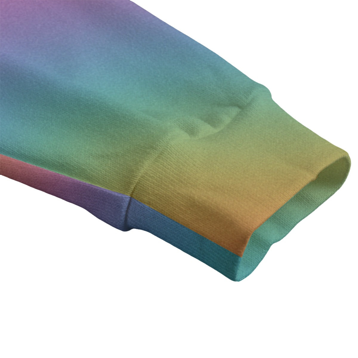 Unisex V-neck Knitted Fleece Cardigan With Button Closure