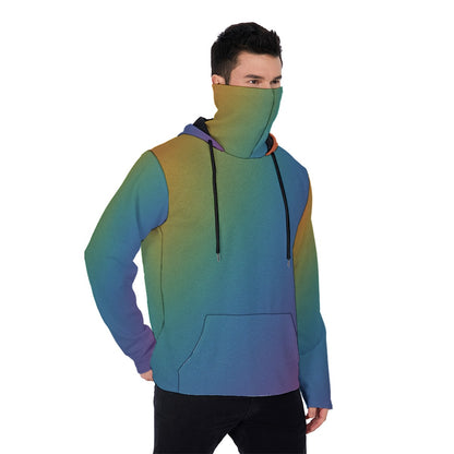 Men's Heavy Fleece Hoodie With Mask