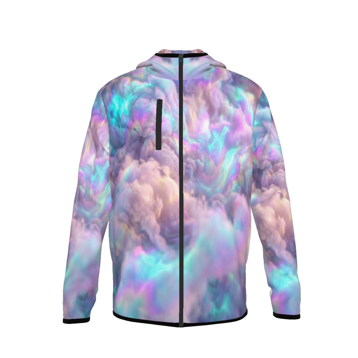 Men's Stylish Hoodie with Thumb Hole Design - view 1