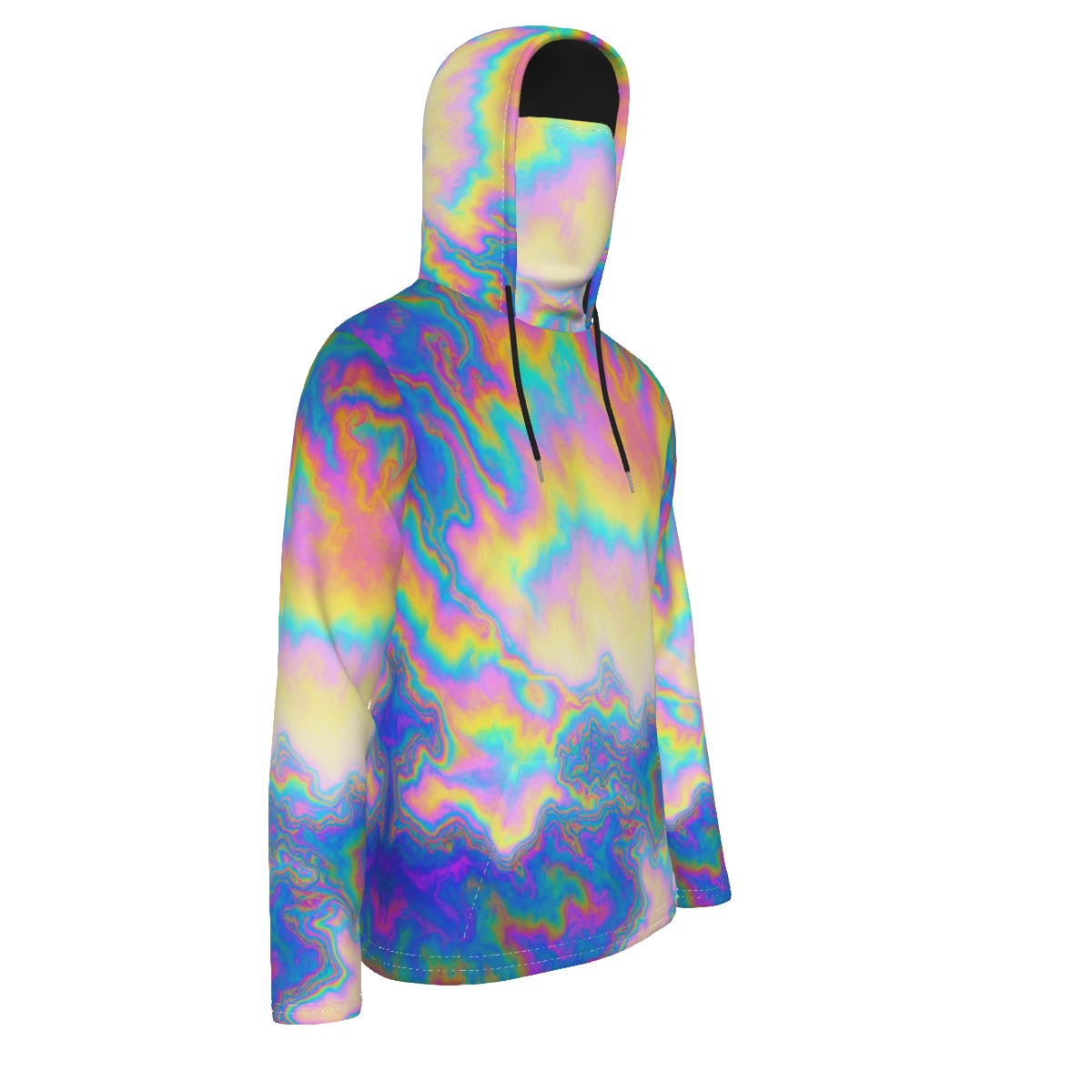 Men's Pullover Hoodie With Mask - view 4